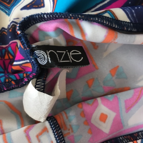 Onzie Leggings Vibrant Graphic Pop Art Print XS - Picture 5 of 6